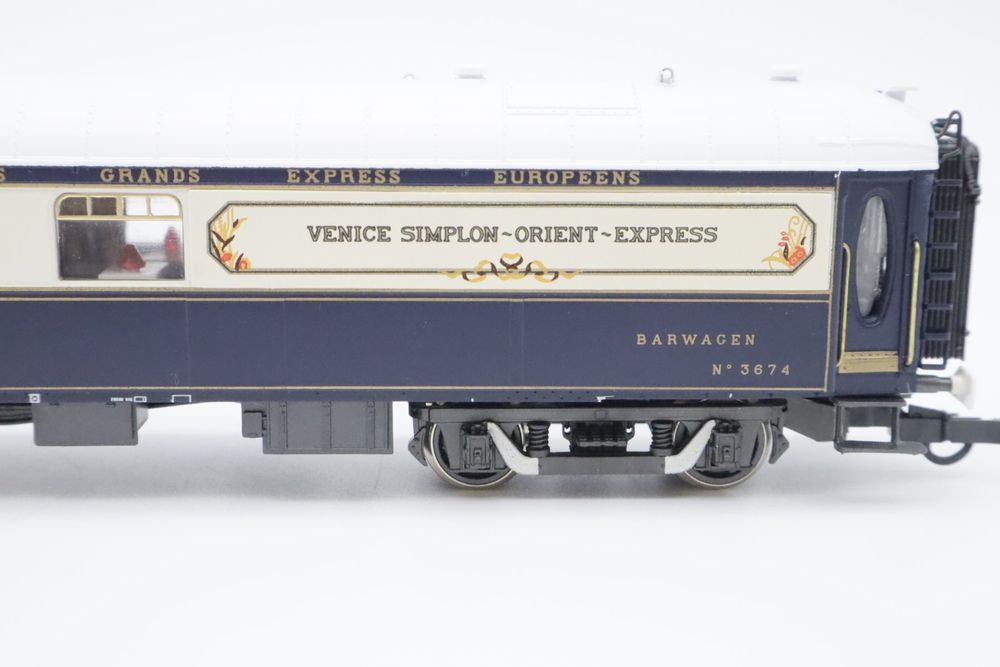 Rivarossi Modelleisenbahnen: Rivarossi 2480 CIWL "Barwagen" 3674 H0 DC – Gebraucht aus Basel von Railfun 5