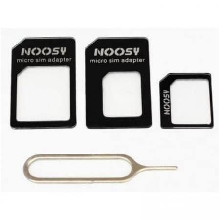 Altro: NNOOSY 4 IN 1 Universal Nano Sim - – Nuovo e nell'imballaggio originale da St. Willibald venduto da silvertronic24