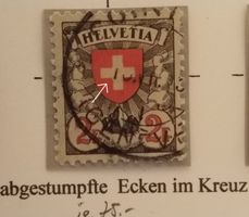 BE24) 165, Wappenmuster Abart abgestumpftes Kreuz Kt 75.-
