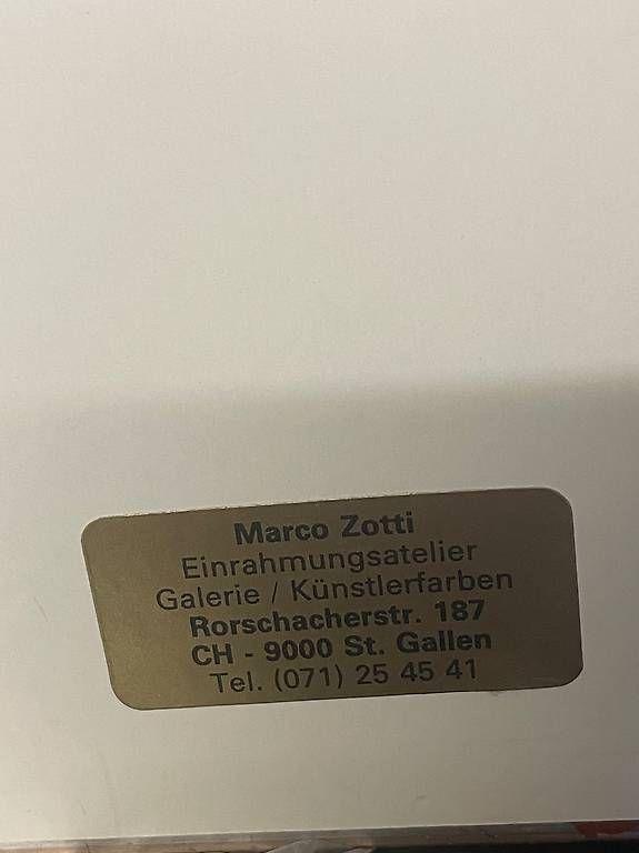 Grafica & Litografie: Limitierte Original Lithografie 51/250 – Usato da Rorschacherberg venduto da Zelli2 3