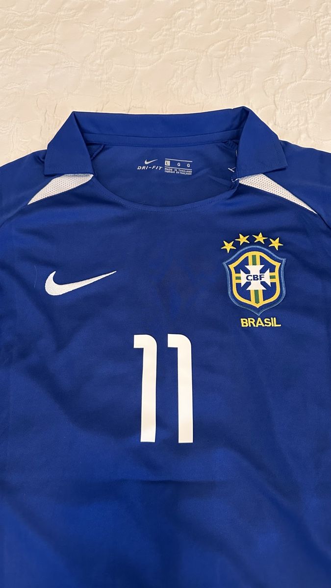 Leibchen & Hosen: Brazil Jersey - Ronaldinho 11 -WC 2002 – Neu (gemäss Beschreibung) aus Oberrieden von jon_5cl2