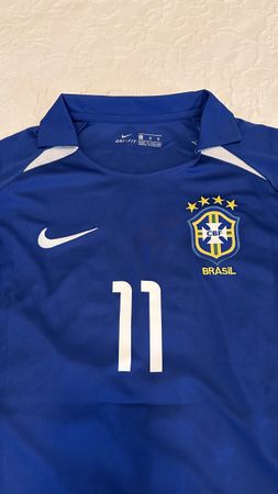 Brazil Jersey - Ronaldinho 11 -WC 2002