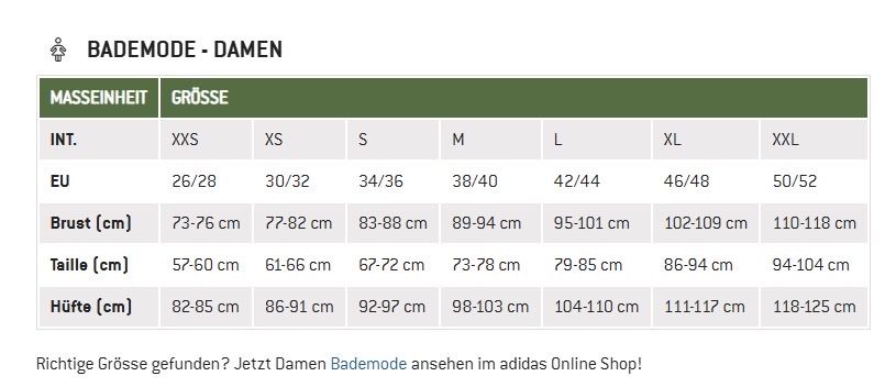 Adidas Costumi da bagno & Bikini: Bikini Adidas US Grösse 36 -Neu – Nuovo e nell'imballaggio originale da Corgémont venduto da Tania05 1