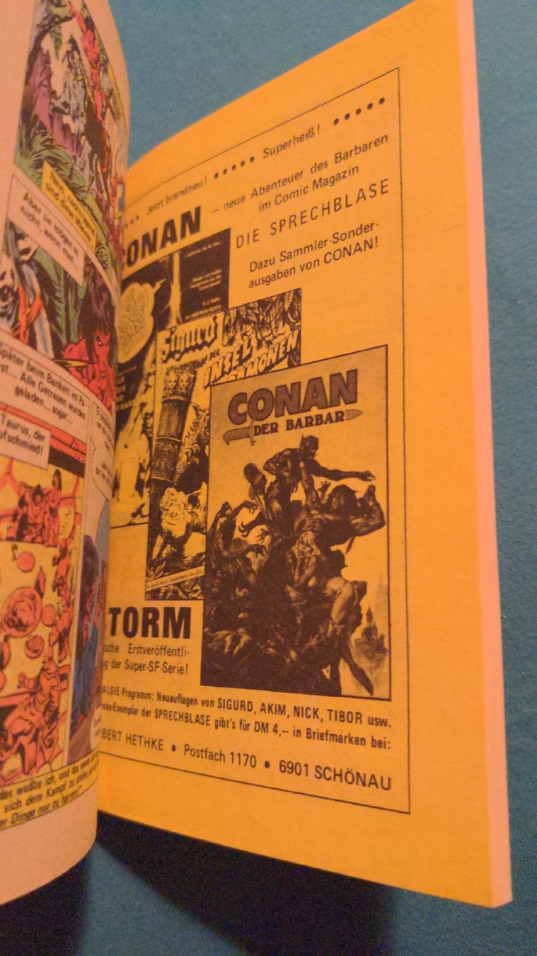 Fumetti: Conan der Barbar Nr. 27 - Marvel Superhelden-Taschenbuch – Usato da Niederscherli venduto da Mon_Art 7