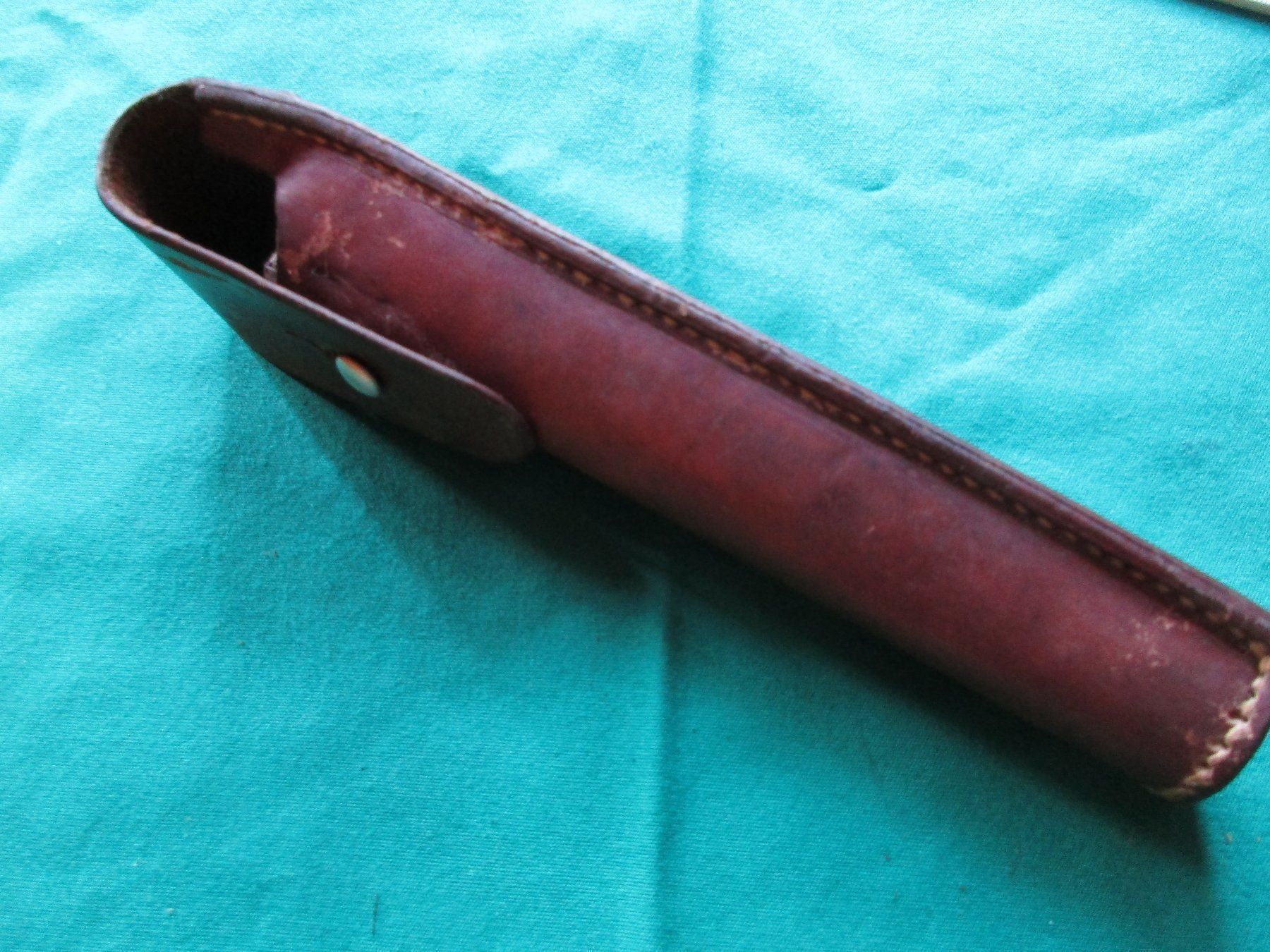 Schweizer Armee Armi bianche: Futteral zu Schiessbecher K31,1949 – Usato da Bowil venduto da vifi01 1