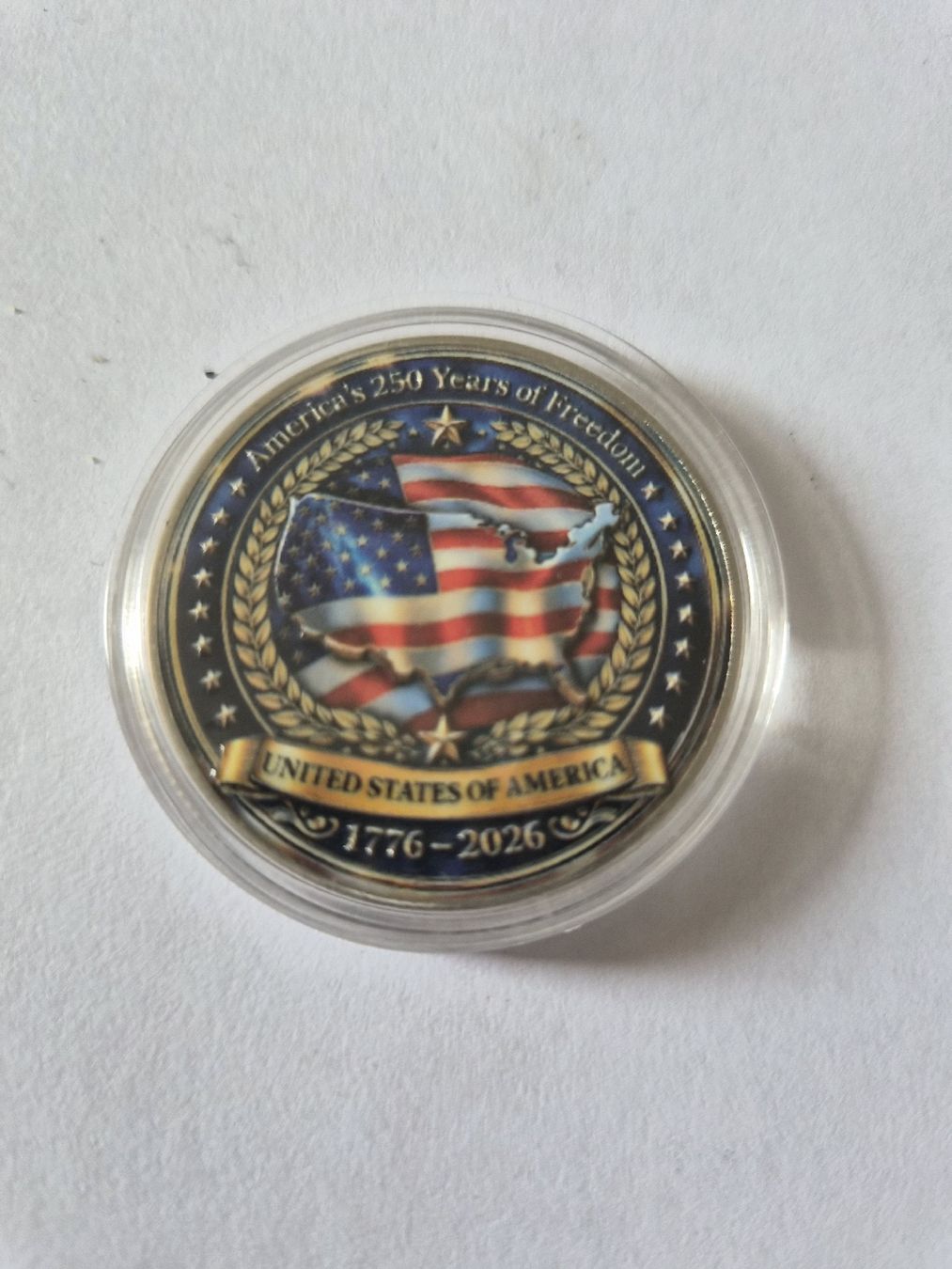 Tutti le monete: pièce commémorative 250 ans USA – Nuovo (secondo la descrizione) da Senèdes venduto da hen_fw8b