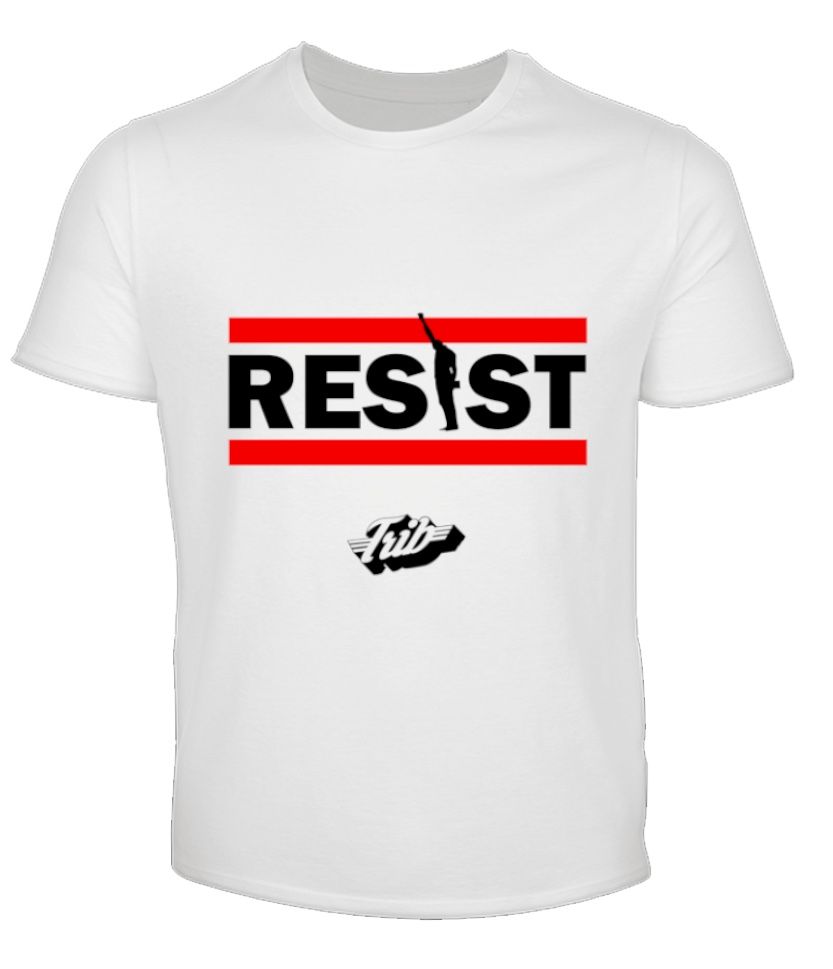 T-shirt: T-shirt Resist blanc Neuf Taille L – Nuovo e nell'imballaggio originale da Lausanne venduto da Magic1900