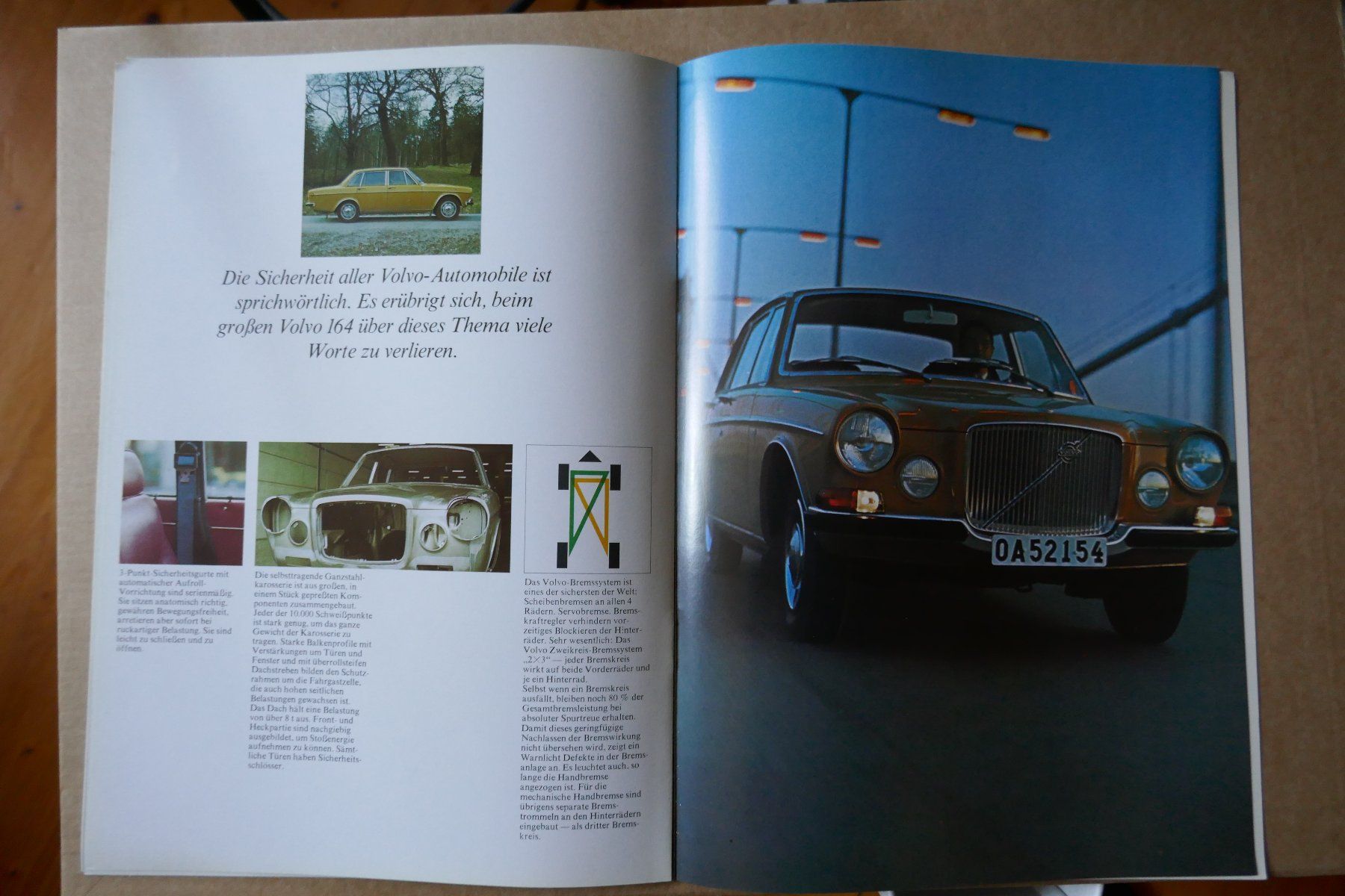 Volvo Documents: VOLVO  164   Originalprospekt – D'occasion à Madiswil par ML911 6