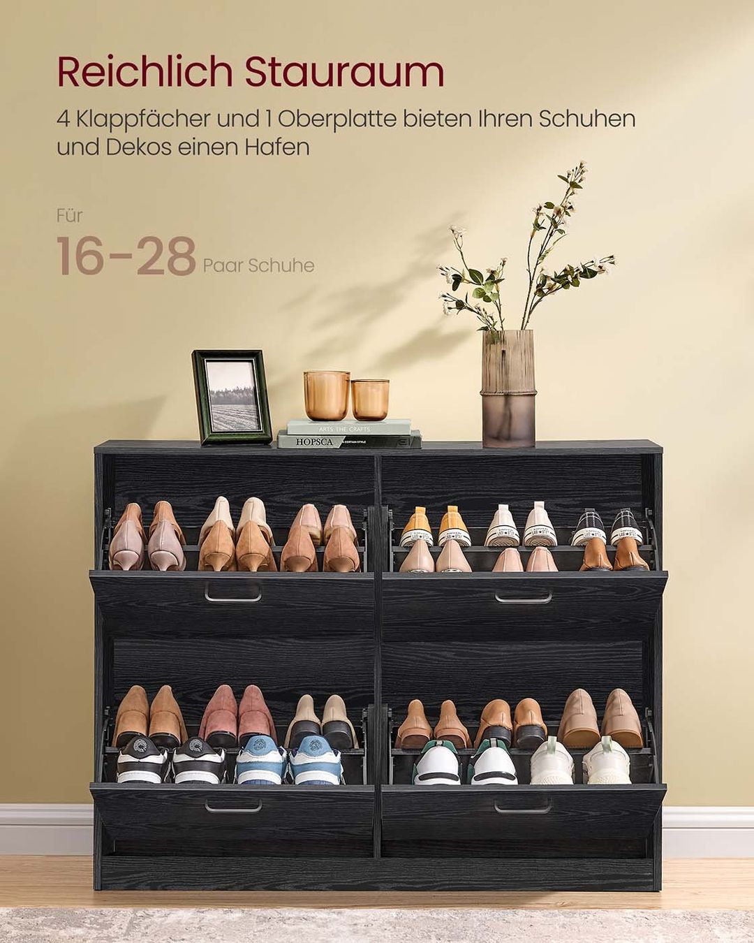 Armadi: Schuhkipper mit 4 Klappen Schuhregal – Nuovo e nell'imballaggio originale da Lachen SZ venduto da MAMORU-MOEBEL 2