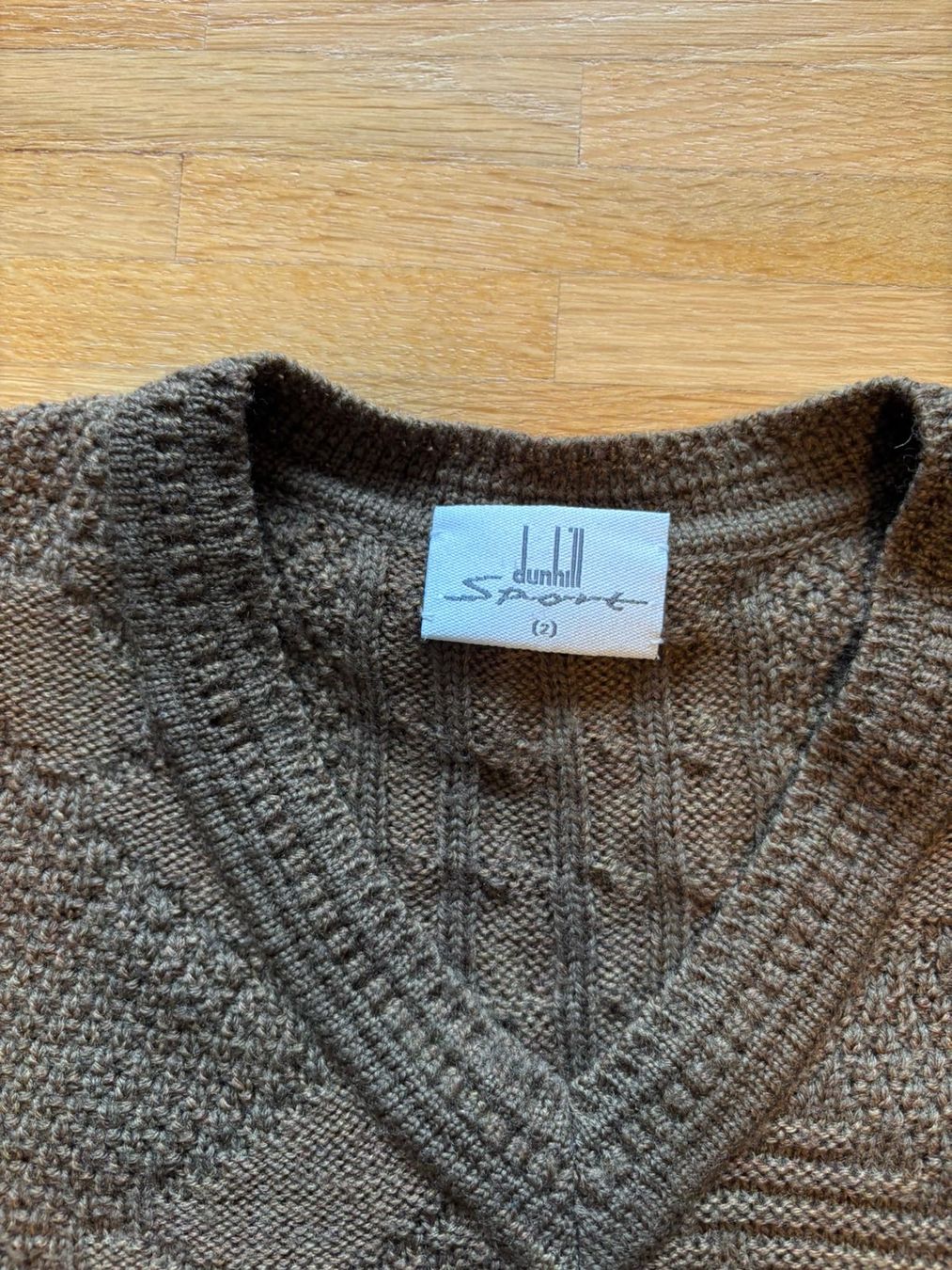 Pullover & Sweatshirts: Vintage Dunhill Sportpullover, Wolle, Grösse M – Gebraucht aus Kriens von Na_Ro 3