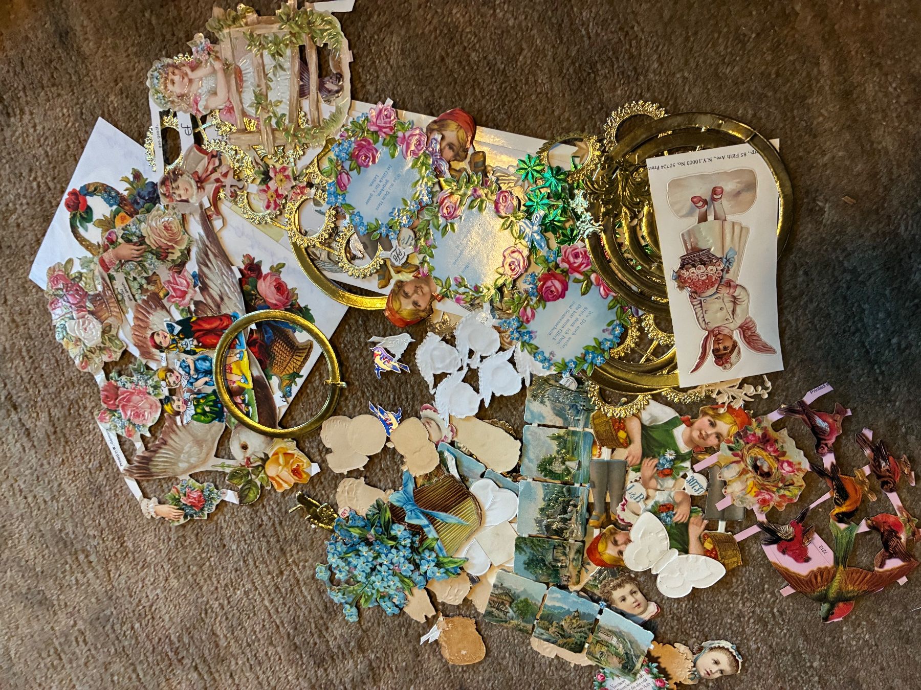 Kits de loisir créatif: Obladenbildli  Vintage – D'occasion à Urnäsch par schneewittli.
