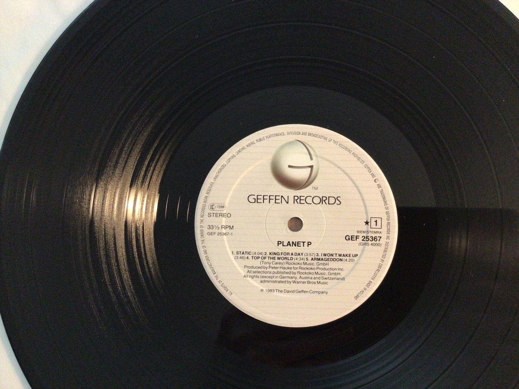 Dischi in vinile: PLANET - P, LP, 1983 – Usato da Steinach venduto da Quarkie 2