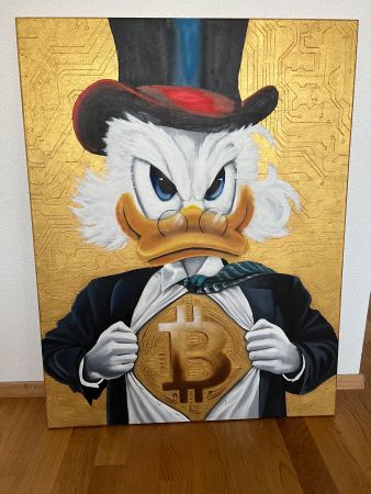 Scrooge McDuck.Gold:Bitcoin Bild