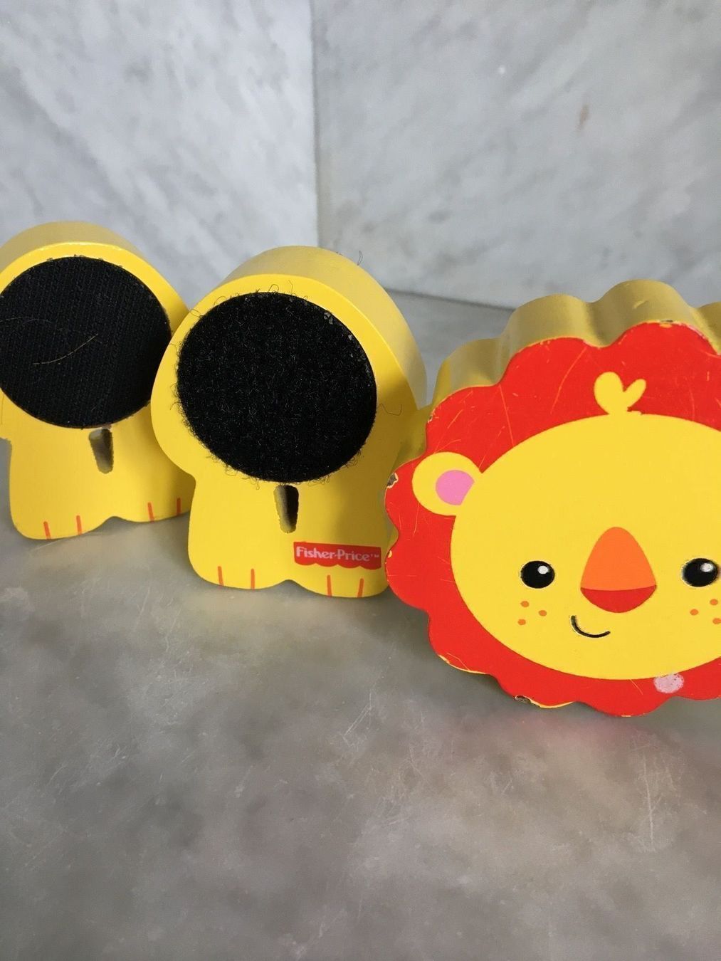 Fisher-Price Giocattoli: Fisher Price Löwe Holz – Usato da Siebnen venduto da Starlauf 1