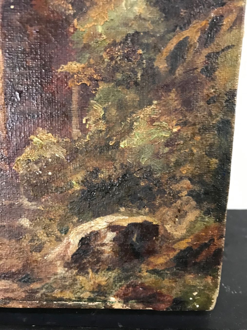 Dipinti: Spannendes Landschaftsgemälde 19. jh – Usato da Wolfhalden venduto da SecondAntique 5