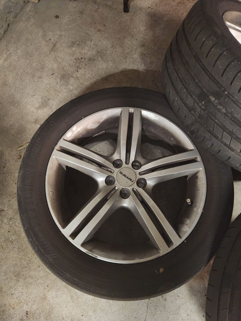 Cerchioni: SUBARU Legacy komplett Räder 17" – Usato da Utzigen venduto da DRAGONY23 1