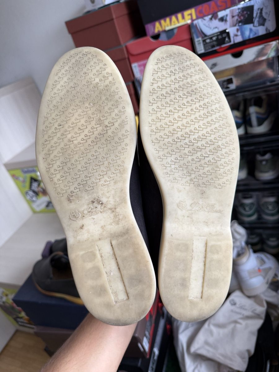 Loro Piana Chaussures hommes: Loro Piana Black Open Walk – D'occasion à Genève par SG_73 3