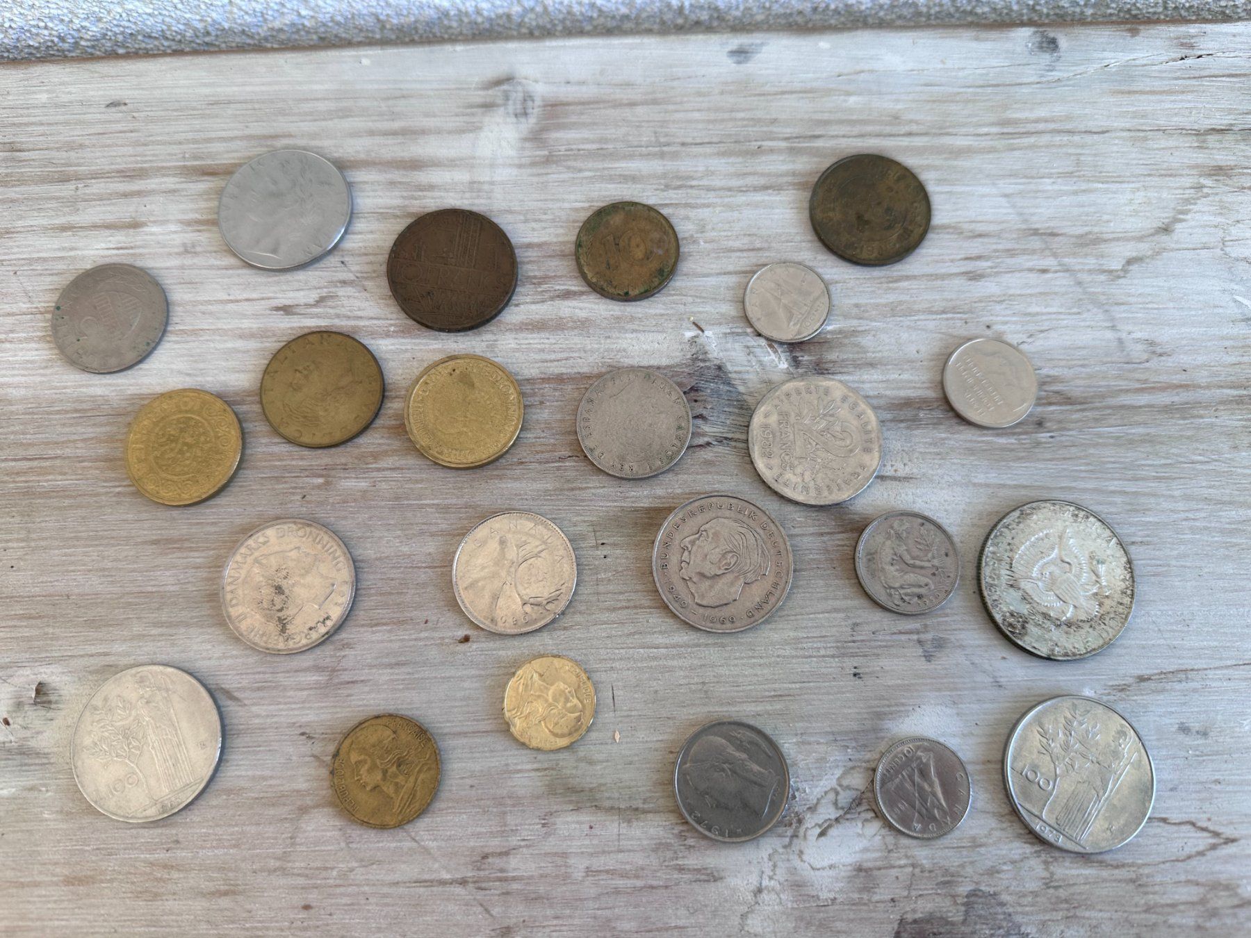 Tutti le monete: Lot de pièces de monnaie – Usato da Châtillon FR venduto da Karine1453