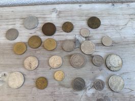 Lot de pièces de monnaie