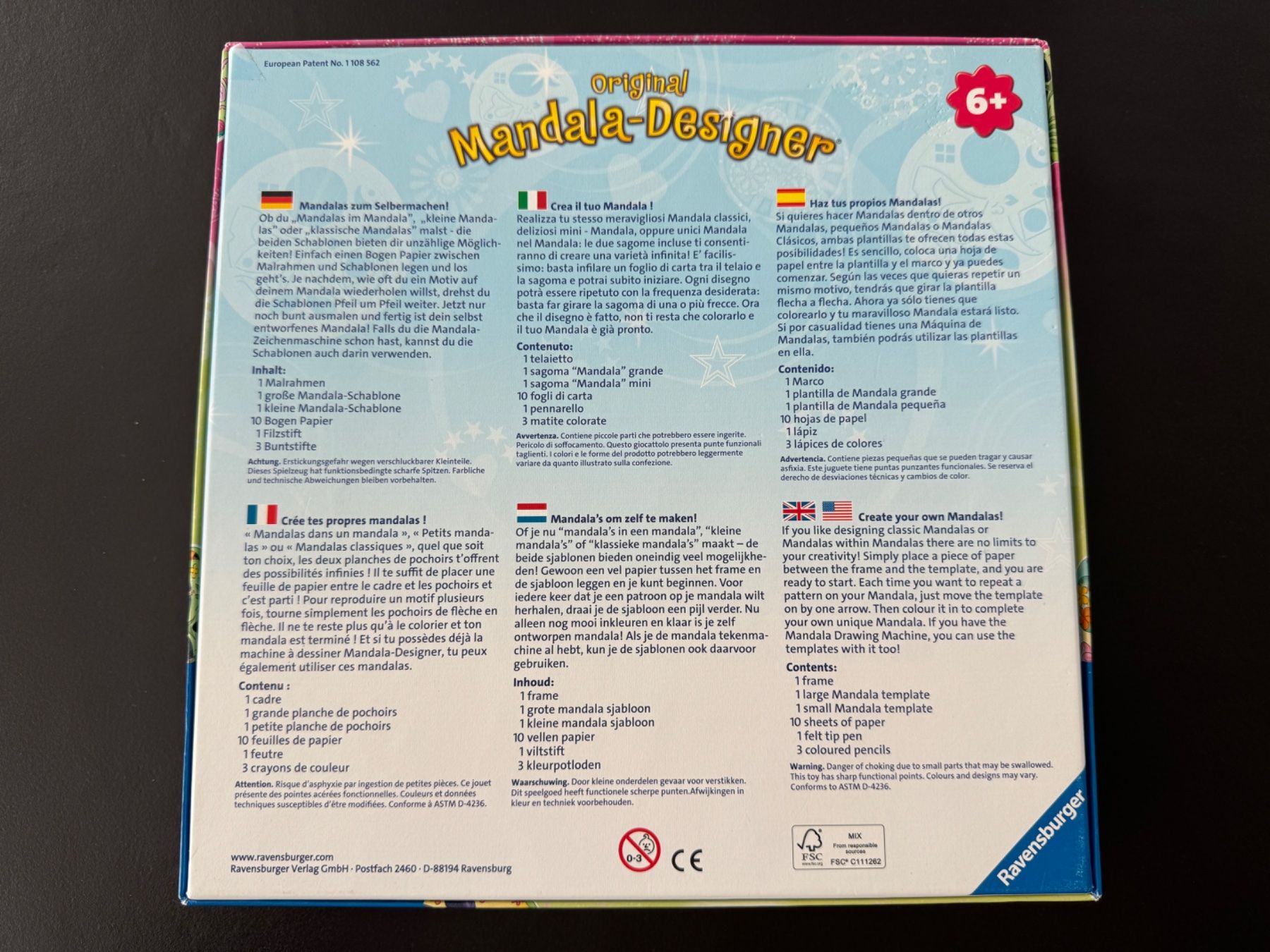 Kit bricolage: Ravensburger - Mandala-Designer Flamingo – Usato da Zollikon venduto da Krenapf 2