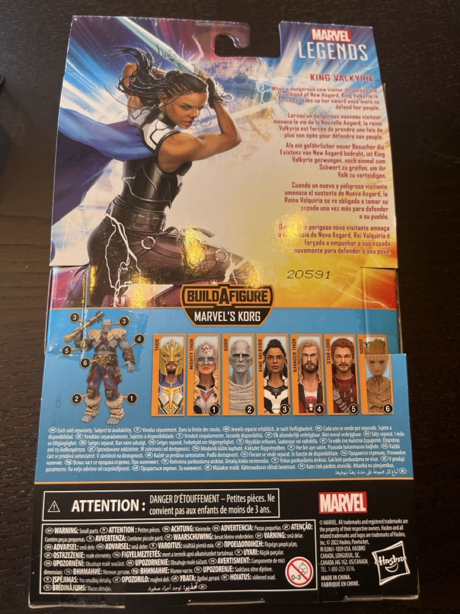 Marvel Figuren: Marvel Figur Thor Valkyrie – Neu und originalverpackt aus Einsiedeln von sandramon 1