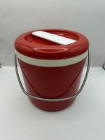 MIFLEX Isolierbehälter Vintage Rot – 70er/80er Jahre