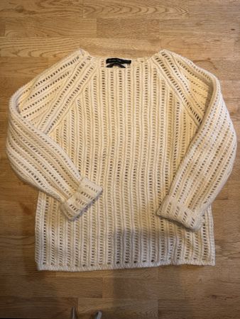 Massimo Dutti Knit Sweater - Wool, Cashmere, Angora Blend