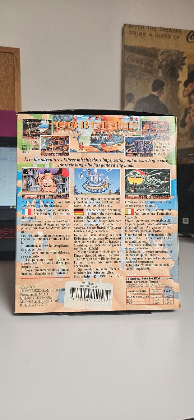 Spiele: Gobliiins Commodore Amiga OVP – Gebraucht aus Belp von Ginus85 1