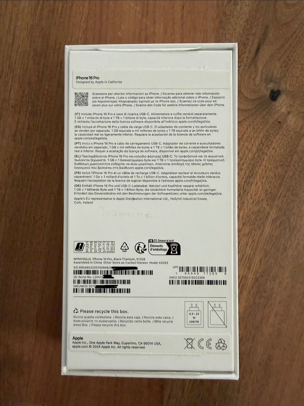 Apple Telefoni cellulari / Smartphones: iPhone 16 Pro, 512 GB, Black Titanium – Usato da Schöftland venduto da Maxxximum 2