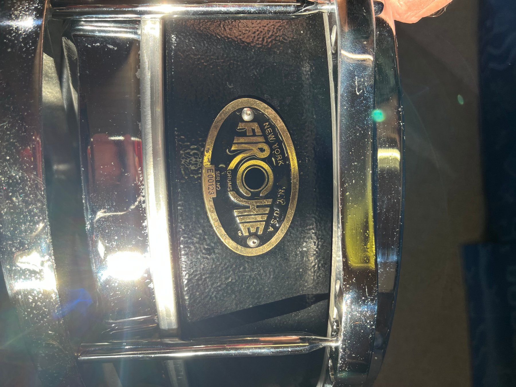 Strumenti musicali: Firchie Snare Black 14" – Usato da Pfungen venduto da Herz1960 3