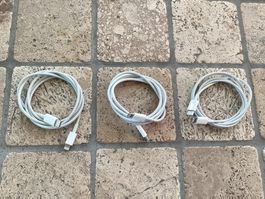 1 Apple USB C zu Lightning Kabel, 1 m