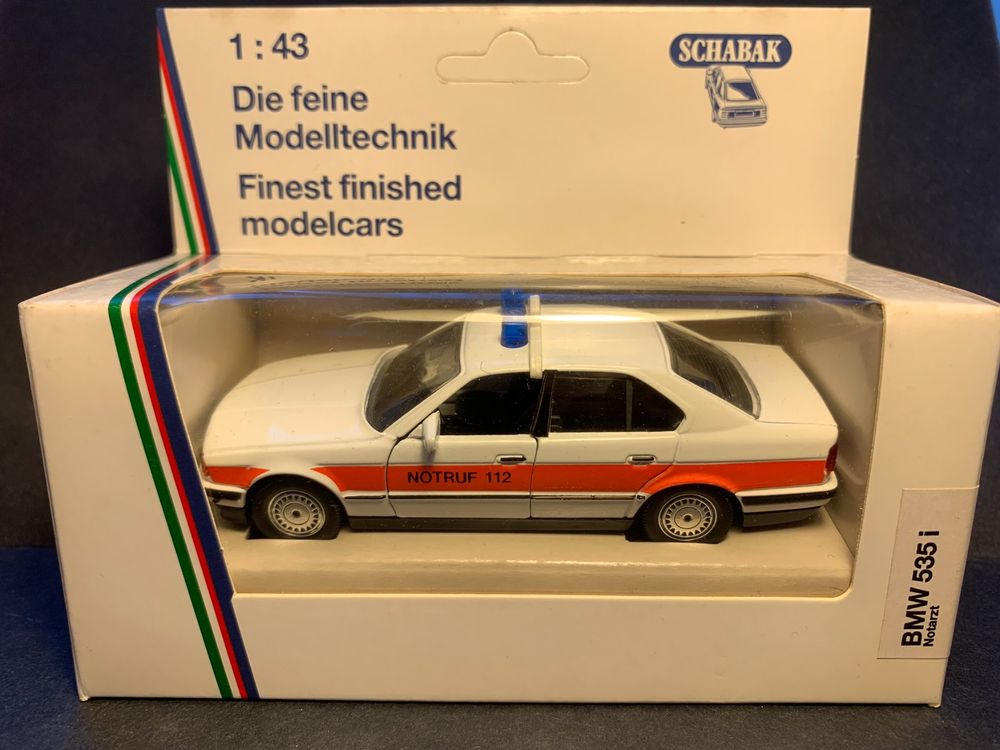 Miniature Voiture BMW 535i Dervicemobil – Schabak – Échelle 1:43 – Collection