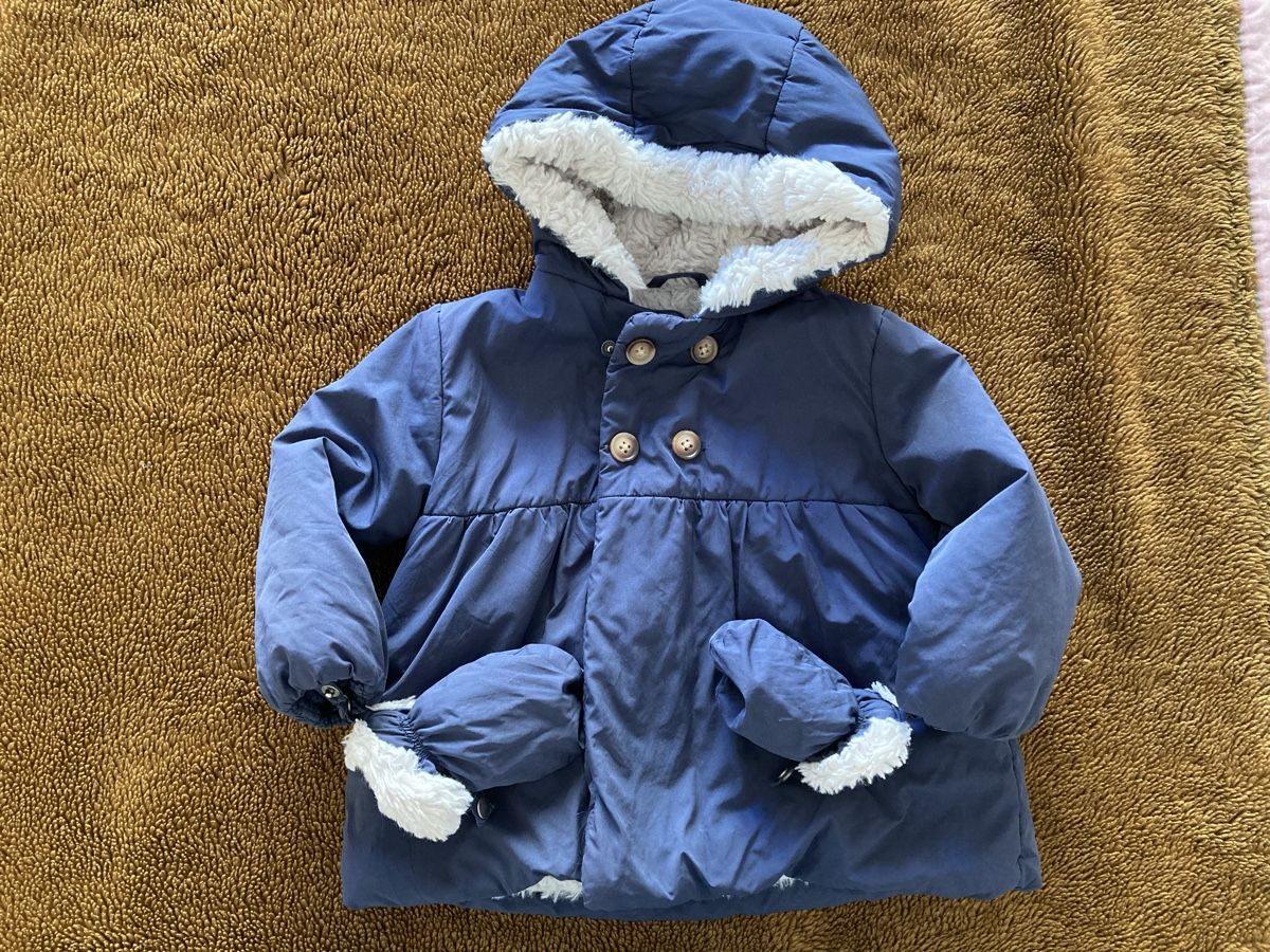 Cyrillus Giacche & Cappotti: Veste hiver + gants Cyrillus t. 86 – Usato da Genève venduto da Eschindler