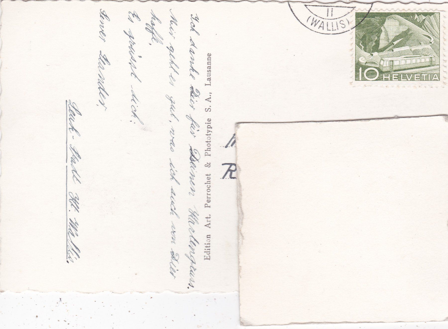 Cartes postales: Leuk Stadt – D'occasion à Herisau par Lisegrat2008 1
