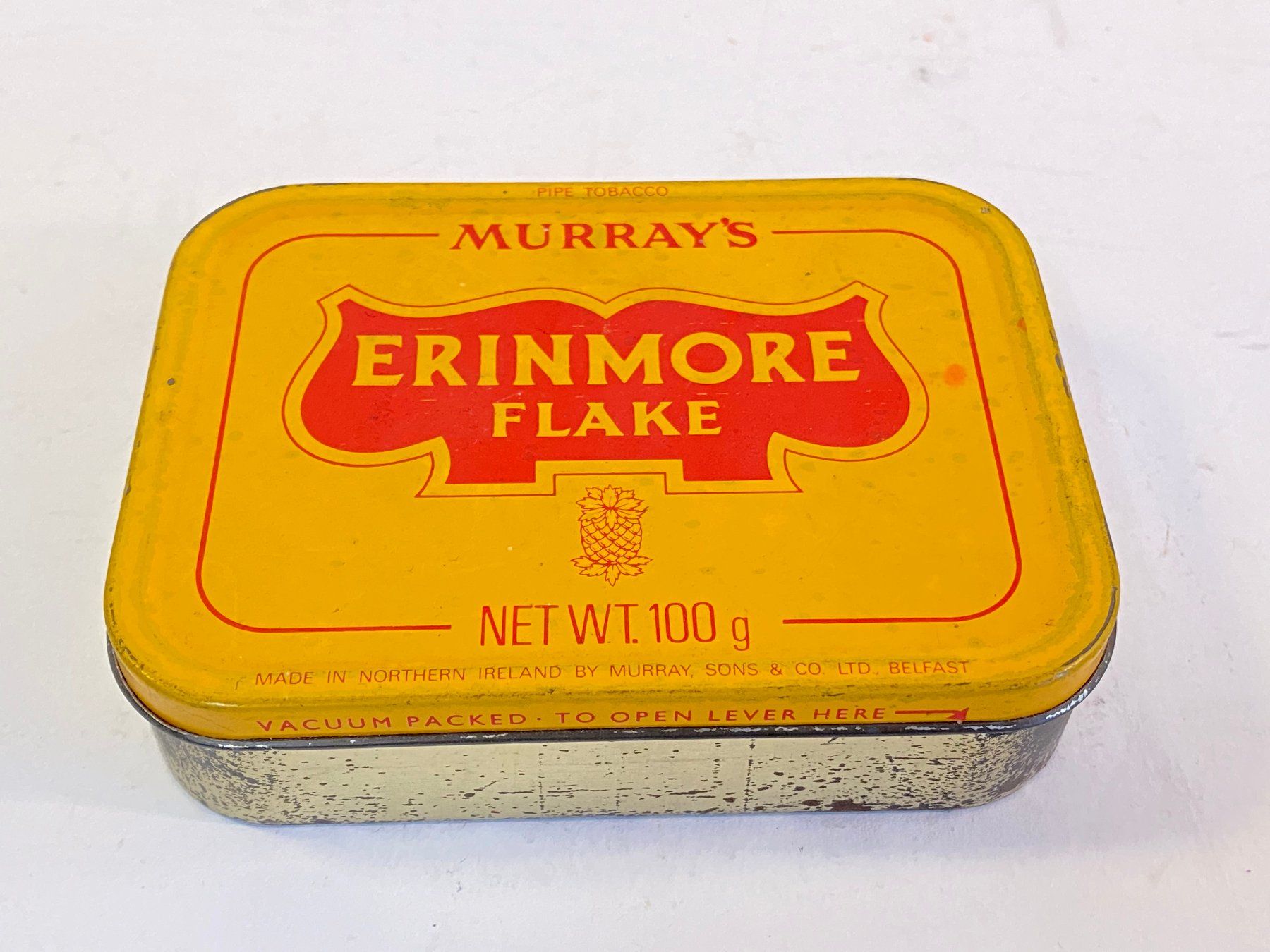 Barattoli: Vintage Blechdose, Tabakdose "Murray's Erinmore Flake" – Usato da Schaffhausen venduto da VintageCity 4