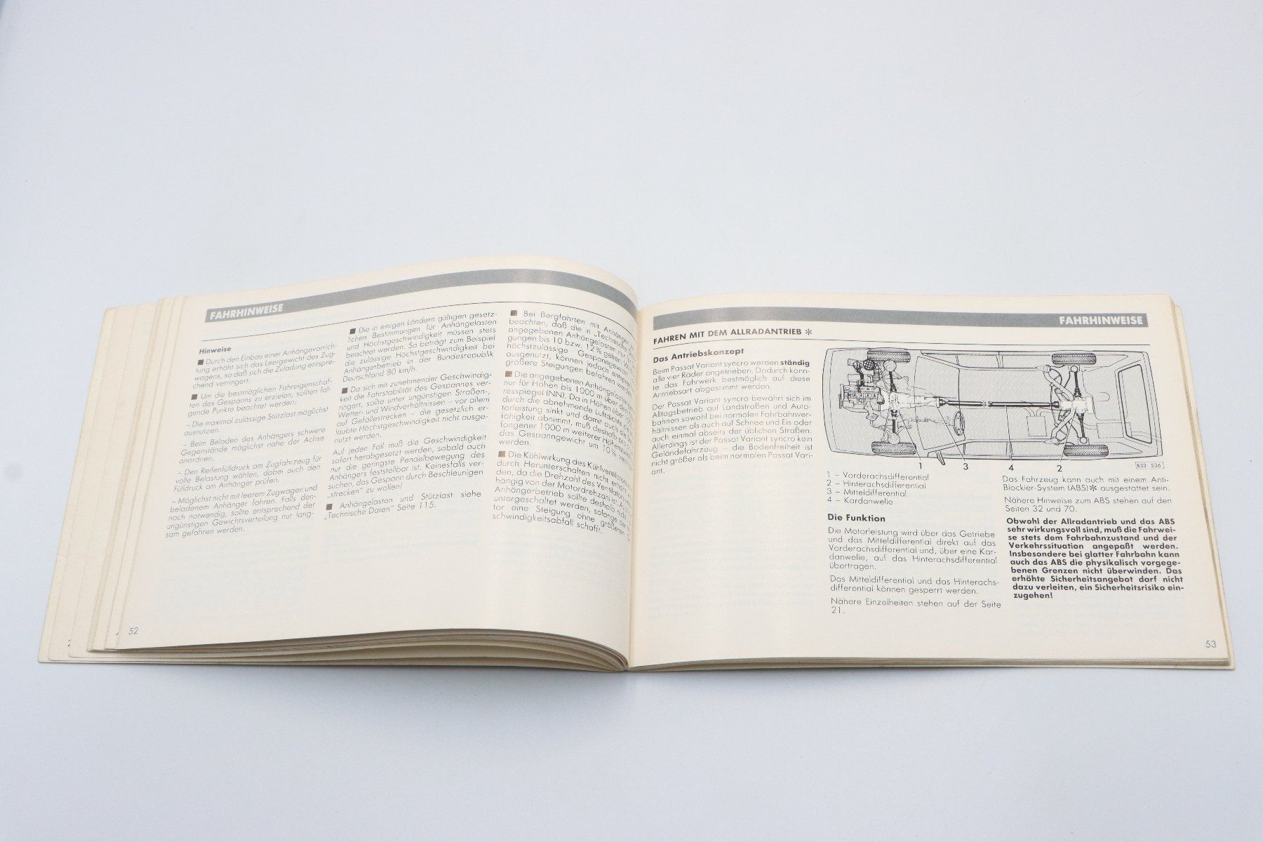 VW Documenti: VW Passat 1986 Betriebsanleitung – Usato da Bühl b.Aarberg venduto da Collectorpassions 7