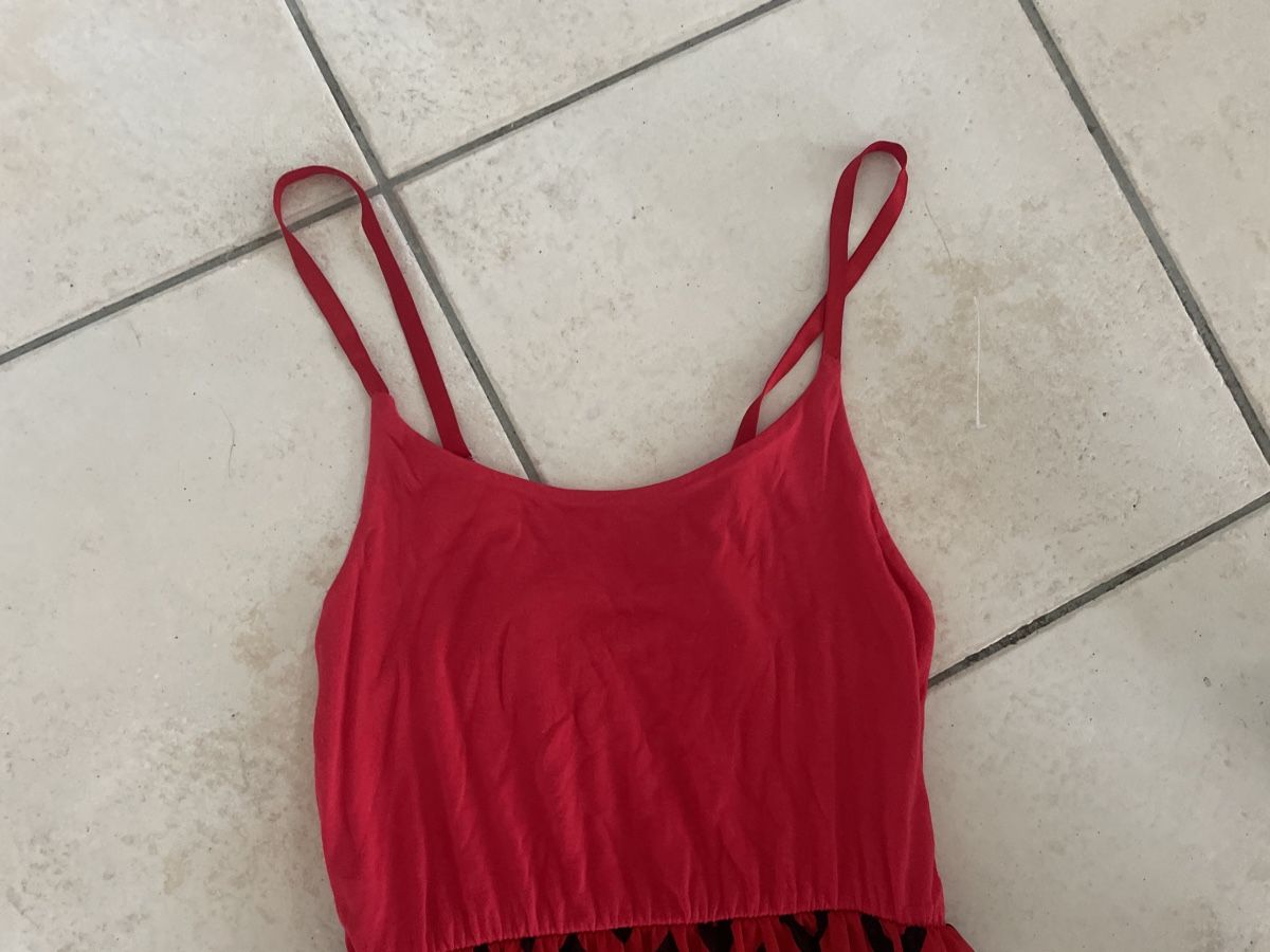 Vestiti: Süsses rotes Sommerkleid Gr.XS/S – Usato da Obergerlafingen venduto da cabo4 1