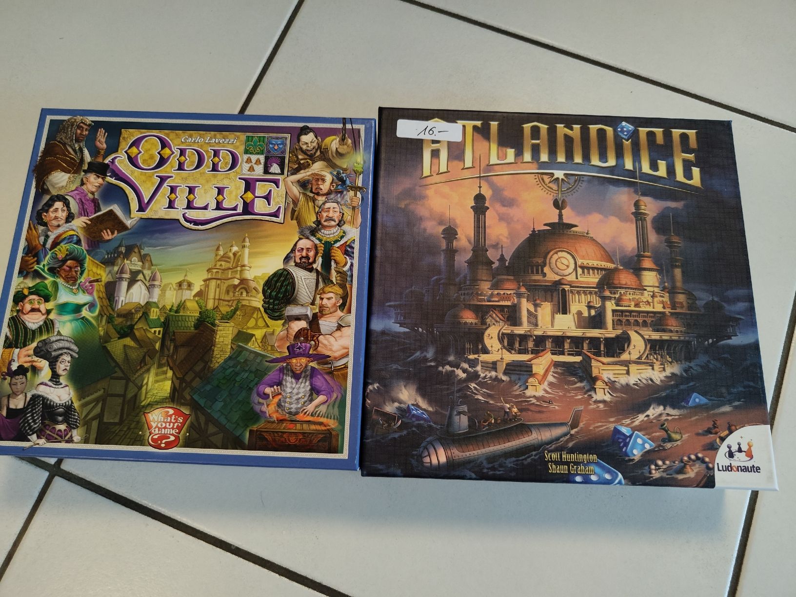 Giochi: Oddville + Atlandice – Usato da Gasel venduto da Realrumblejack