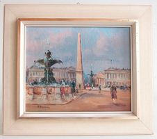 Julian Brosius Oel-Gemälde original