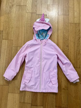 Einhornregenjacke 110/116