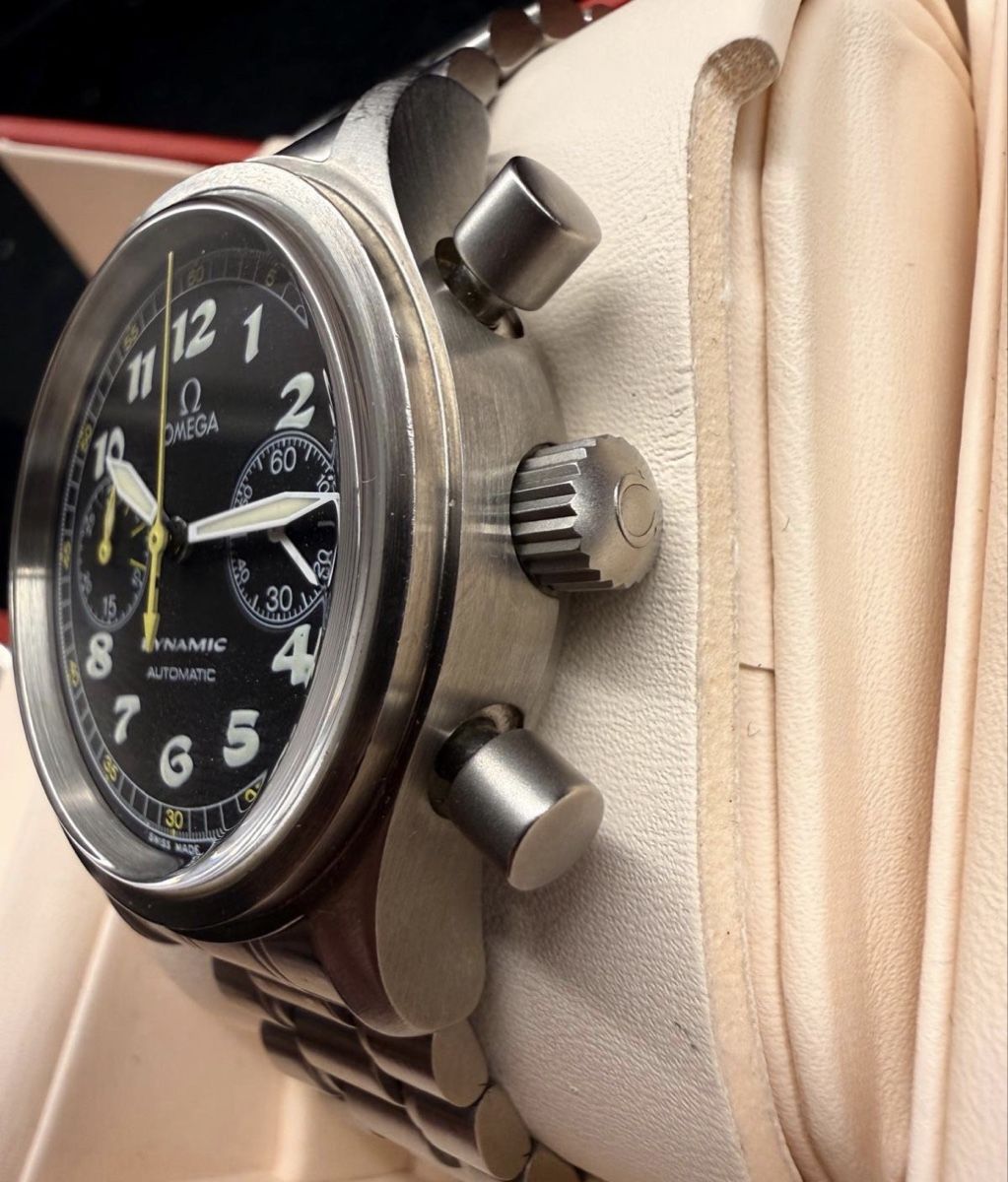Omega Montres: Montre Omega Dynamic Chronographe full set – D'occasion à Versoix par Rambo_Watch_Sarl 4