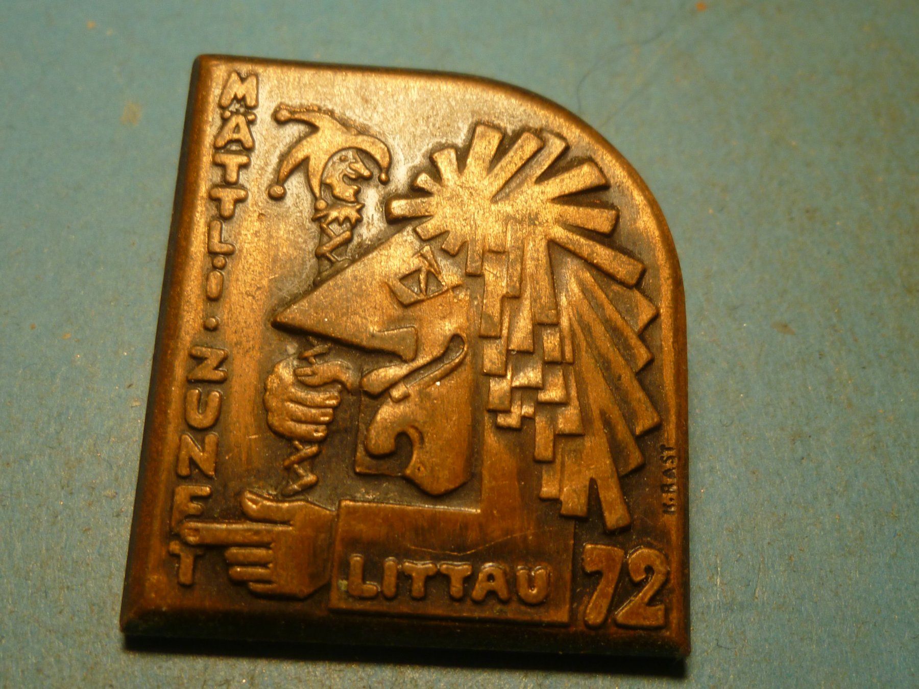 Plaquettes & Badges: LITTAU 1972 BRONZE – D'occasion à Ried (Muotathal) par Mandarin02