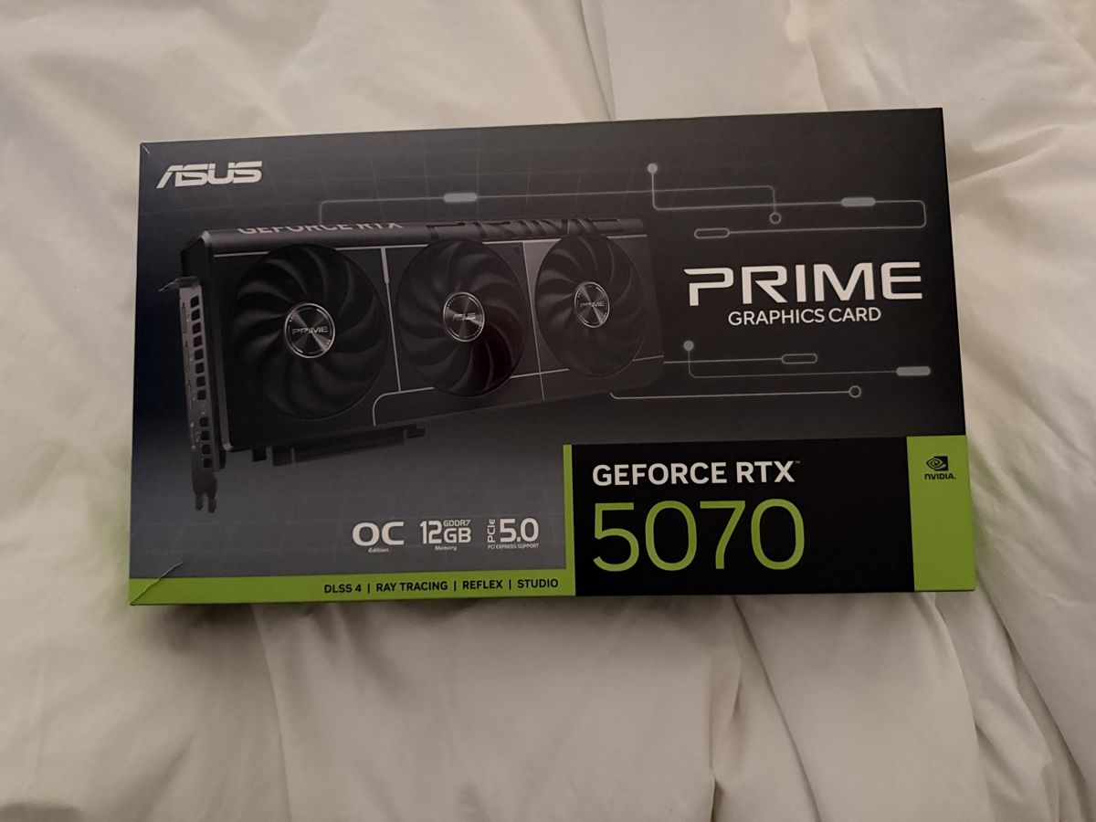 Asus Schede grafiche: RTX 5070 OC Asus Prime – Nuovo (secondo la descrizione) da Kloten venduto da sim_sp6q
