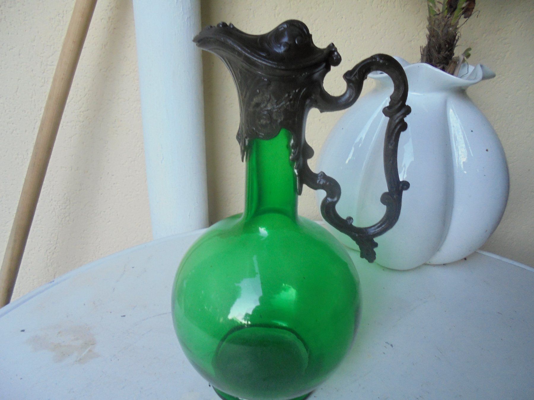 Caraffe: Antike Weinkaraffe, ca. 1930-40 – Usato da Camorino venduto da Hunpete 4
