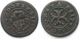 SOLOTHURN Vierer 1798 Billon ss+