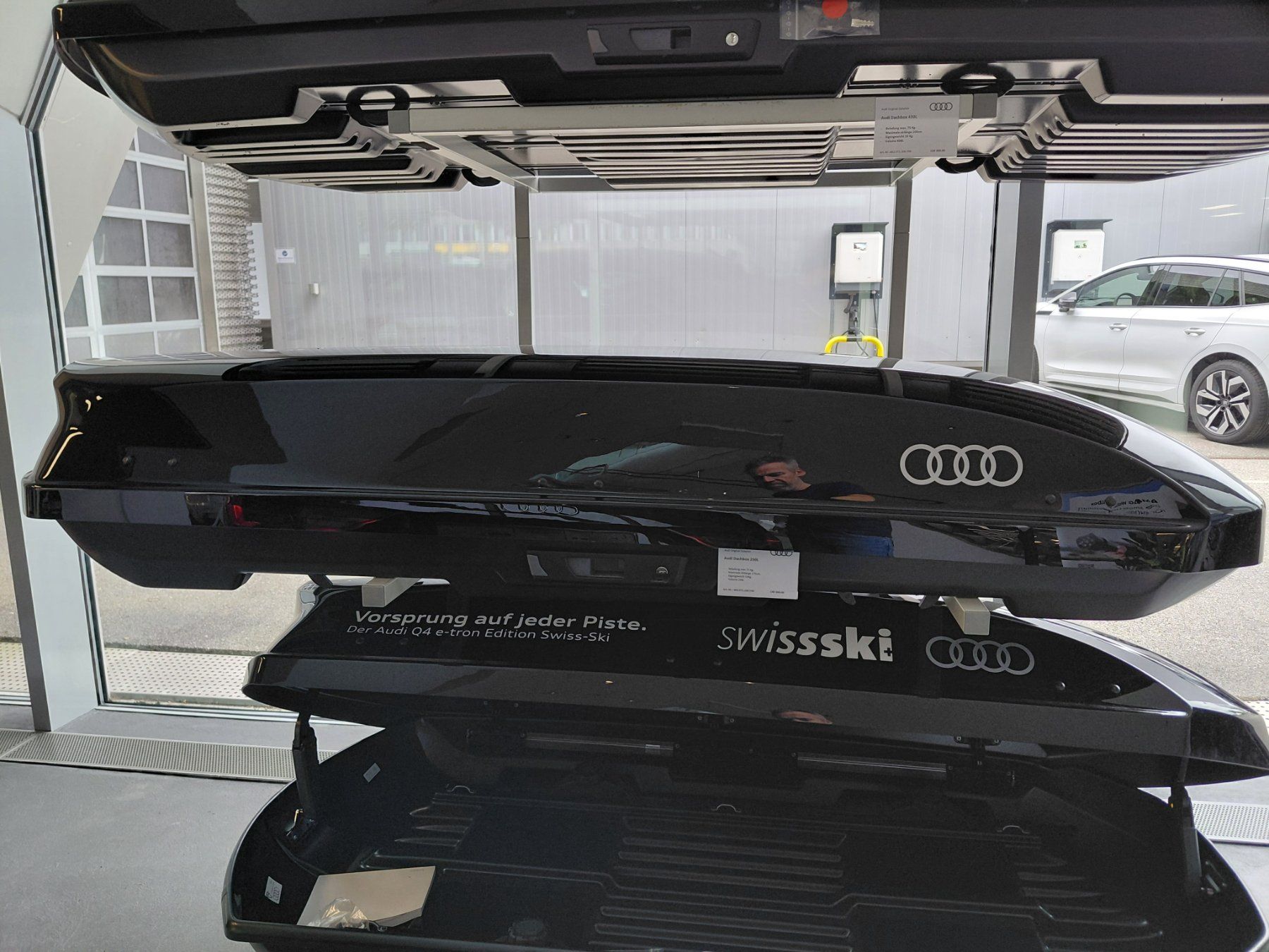 Box da tetto: AUDI DACHBOX 250 L BRILLANTSCHWARZ – Nuovo (secondo la descrizione) da Bern venduto da amagbern 1