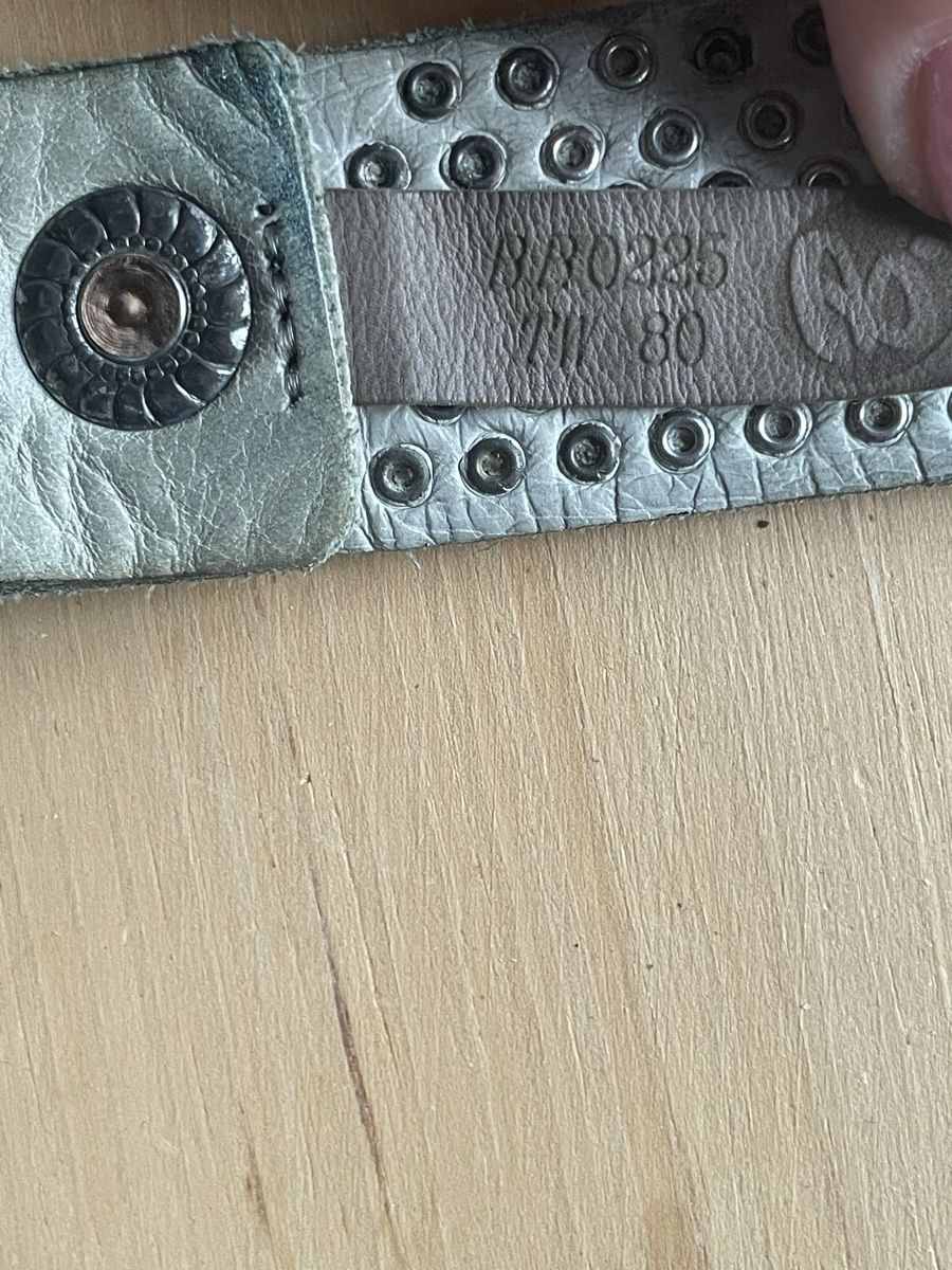 Cinture: Gürtel b.belt in hellgrau Gr.90 – Usato da St. Moritz venduto da hdj_dd7v 3