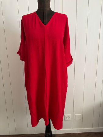 No Name Sommerkleid rot - Grösse (L)/XL