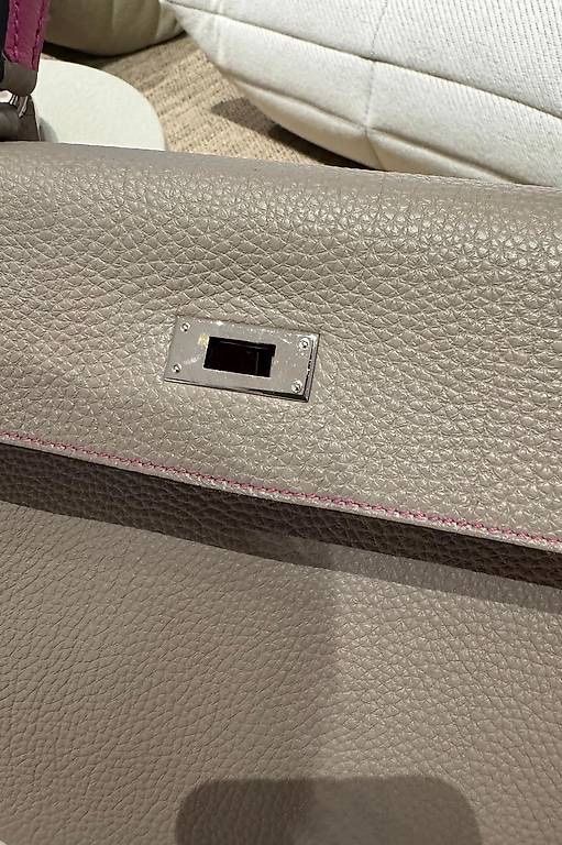 Hermès Taschen für Damen: HERMES KELLY 32, GRIS & PINK – Gebraucht aus Schwyz von bofb 5