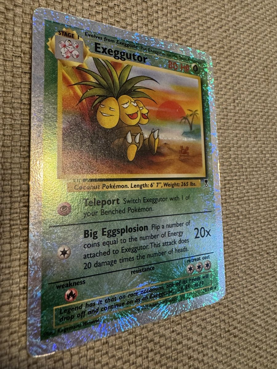 Pokémon Carte collezionabili: Exeggutor- Legendary Collection Reverse Holo – Usato da Cadro venduto da kiks27 1